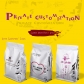 5 pcs Flat Bottom Plastic Transparent Packaging Bags Foil Zip Food Pouch Supplies